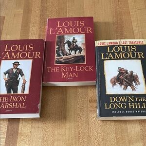 Louis L’Amour- 3 Novels